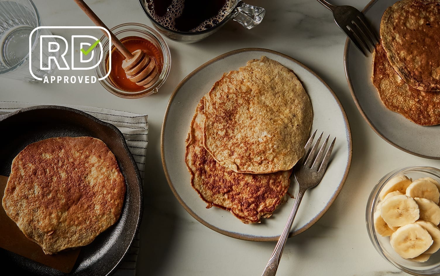 3-Ingredient Low-Carb Pancakes