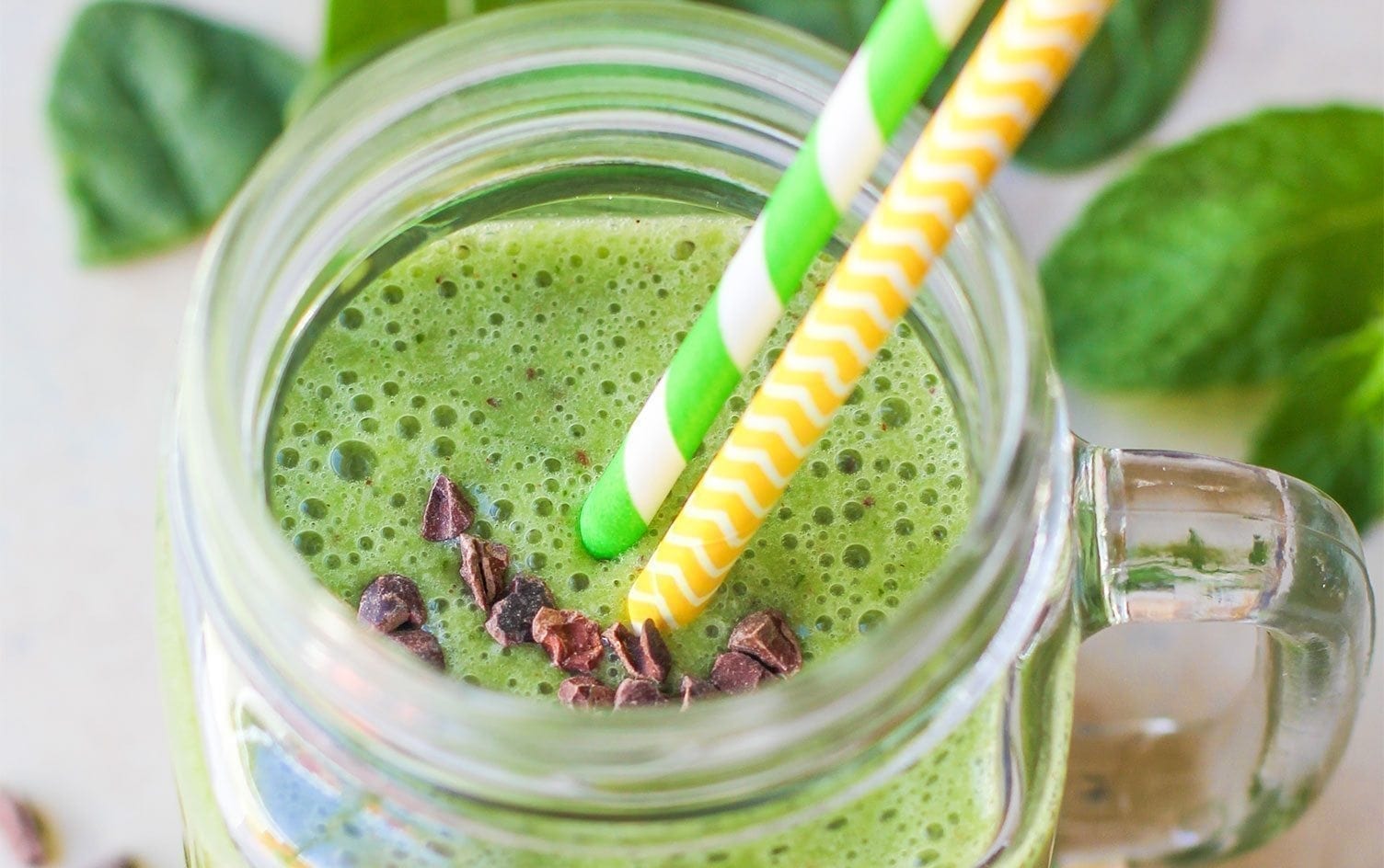 Healthy Shamrock Shake