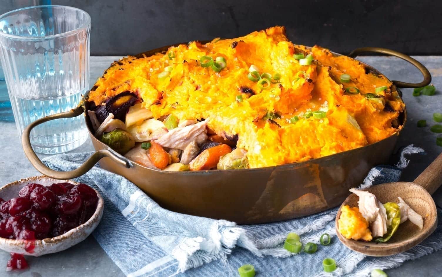 Sweet Potato and Turkey Shepherd’s Pie