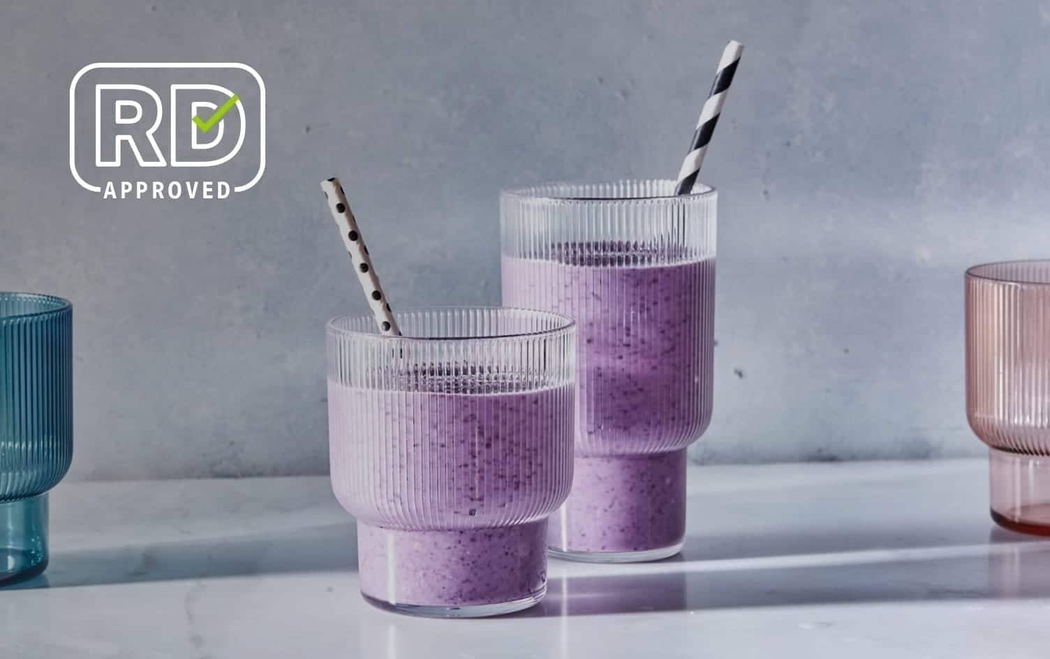 Blueberry-Avocado Smoothies