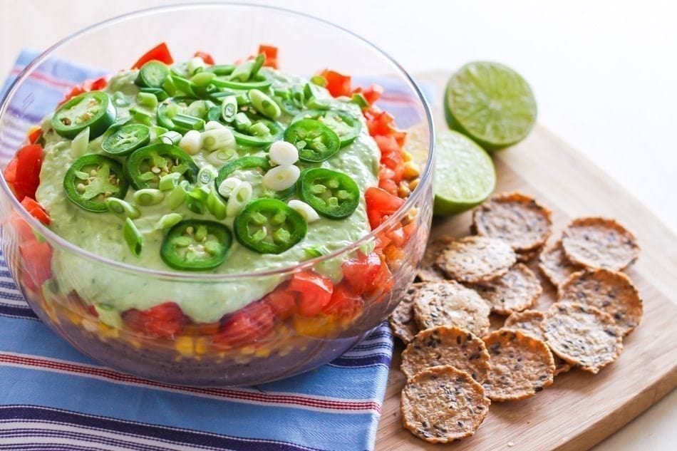 Skinny 7-Layer Taco Dip