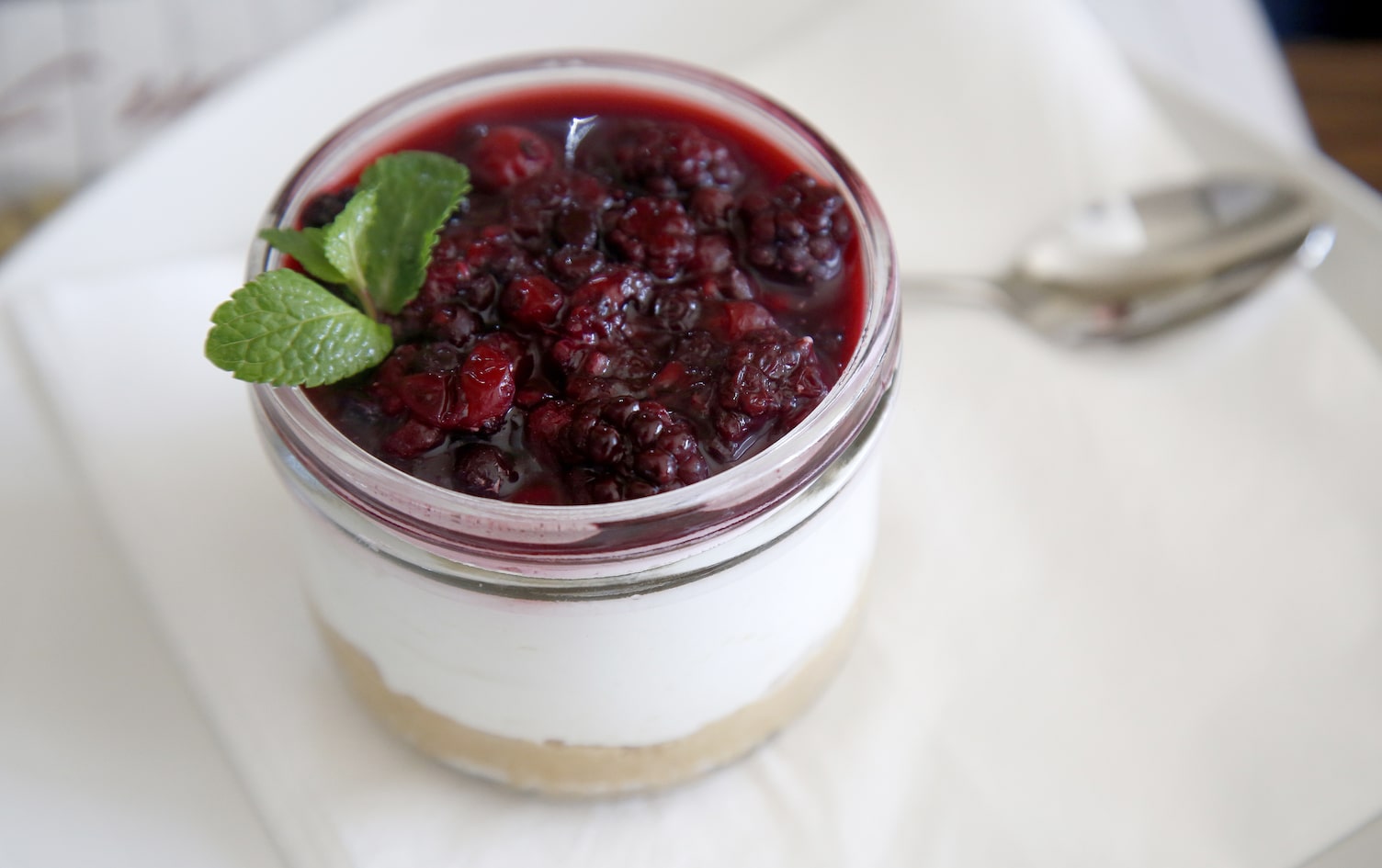 4-Ingredient Raspberry Cheesecake—With a High-Protein Twist | MyFitnessPal